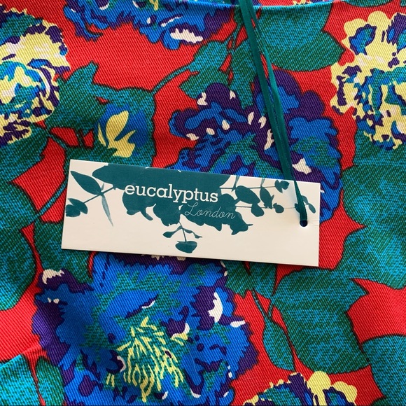 NWT Eucalyptus Bold Colour Floral Dress Size XS - Picture 4 of 5